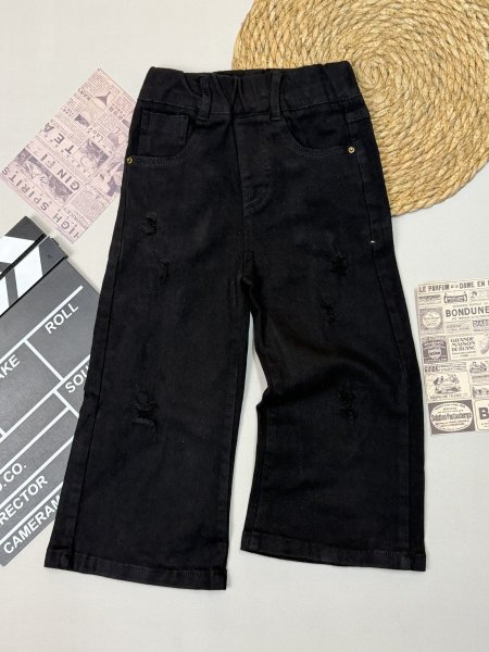 بنطلون بناتي كتان 6 - 36 شهر